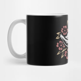 cat skull tattoo Mug